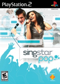 SingStar Pop (SCUS-97580) Box Art