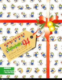 Christmas Lemmings '94 Box Art