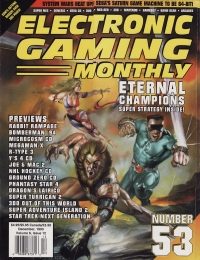 Electronic Gaming Monthly Number 53 Box Art