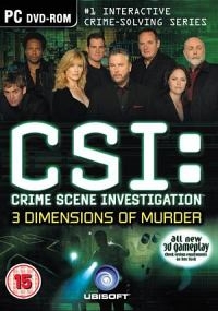 CSI: Crime Scene Investigation: 3 Dimensions of Murder Box Art