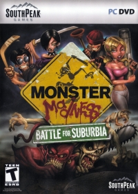 Monster Madness: Battle for Suburbia (Southpeak Games header) Box Art