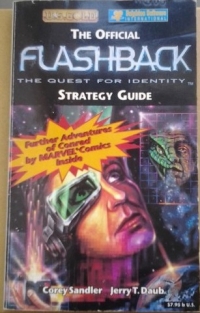 Flashback: The Quest for Identity - The Official Strategy Guide Box Art