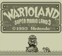 Wario Land: Super Mario Land 3 Box Art