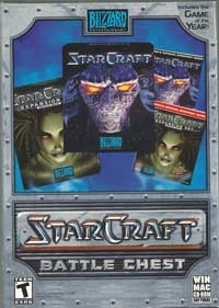 StarCraft: Battle Chest (big box / black ESRB) Box Art
