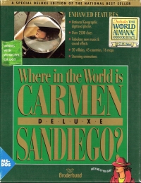 Where in the World is Carmen Sandiego? Deluxe Box Art