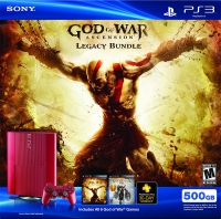Sony PlayStation 3 CECH-4001C GA - God of War: Ascension Legacy Bundle Box Art