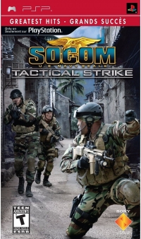 SOCOM: U.S. Navy SEALs: Tactical Strike - Greatest Hits Box Art