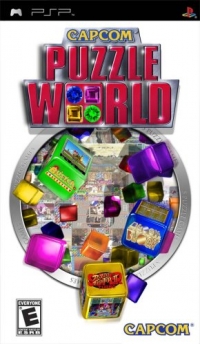 Capcom Puzzle World Box Art