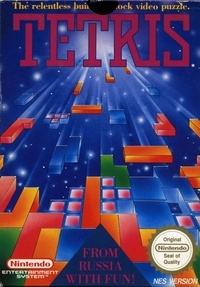 Tetris (NES Version) Box Art