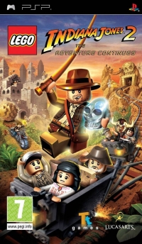Lego Indiana Jones 2: The Adventure Continues Box Art