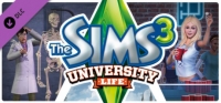 Sims 3, The: University Life Box Art