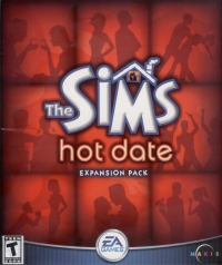 Sims, The: Hot Date (big box) Box Art