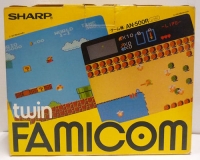 Sharp Twin Famicom (black) Box Art