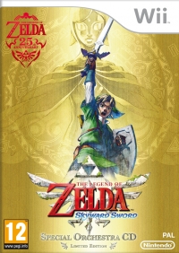 Legend of Zelda, The: Skyward Sword - Special Orchestra CD Limited Edition [SE] Box Art