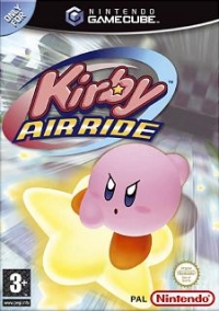 Kirby Air Ride Box Art