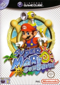 Super Mario Sunshine Box Art