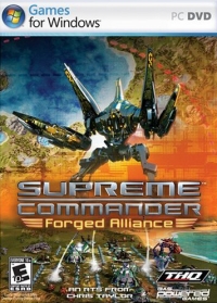 Supreme Commander: Forged Alliance Box Art