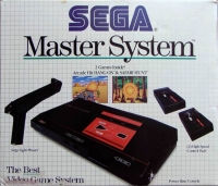 Sega Master System - Hang-On & Safari Hunt Box Art