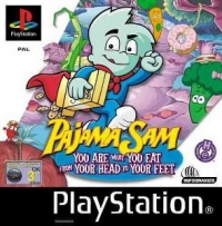 Pajama Sam: You Are What You Eat From Your Head To Your Feet Box Art