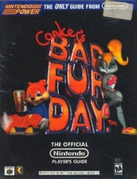 Conker's Bad Fur Day Official Nintendo Player's Guide Box Art