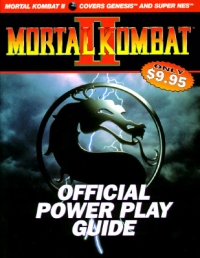 Mortal Kombat II Official Power Play Guide Box Art