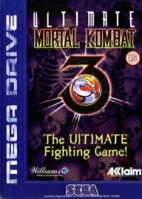 Ultimate Mortal Kombat 3 Box Art