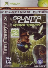 Tom Clancy's Splinter Cell: Chaos Theory - Platinum Hits Box Art