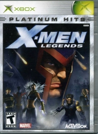 X-Men Legends - Platinum Hits Box Art