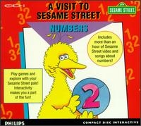 Visit to Sesame Street, A: Numbers (jewel case) Box Art