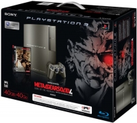 Sony PlayStation 3 CECHH01MG - Metal Gear Solid 4: Guns of the Patroits Box Art