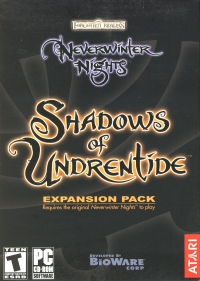 Neverwinter Nights: Shadows of Undrentide Box Art