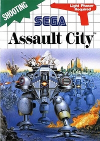 Assault City (Light Phaser Required) Box Art