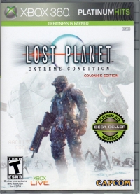 Lost Planet: Extreme Condition - Colonies Edition - Platinum Hits (Not for Resale) Box Art