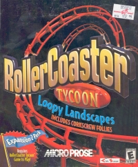 RollerCoaster Tycoon: Loopy Landscapes Box Art