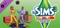 Sims 3, The: 70's, 80's and 90's Stuff Box Art