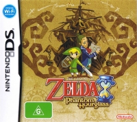 Legend of Zelda, The: Phantom Hourglass Box Art