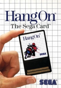 Hang On (Sega Card / 4080E) Box Art