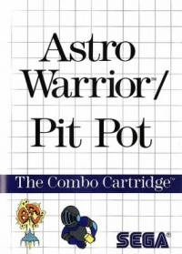 Astro Warrior / Pit Pot Box Art