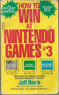 How to Win at Nintendo Games #3 Box Art