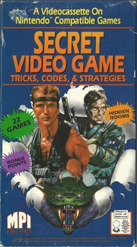 Secret Video Game Tricks, Codes, & Strategies (VHS) Box Art