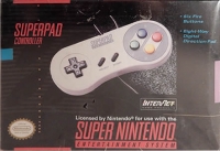 InterAct Super Nintendo SuperPad Controller Box Art