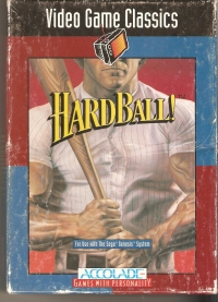 Hardball! (Video Game Classics) Box Art
