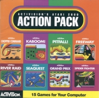 Activision's Atari 2600 Action Pack Box Art