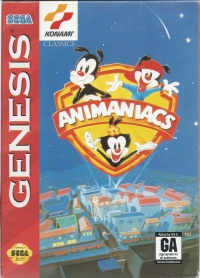 Animaniacs - Konami Classics (cardboard slidebox) Box Art
