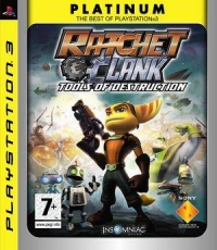 Ratchet & Clank: Tools of Destruction - Platinum Box Art