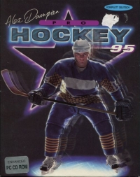 Alex Dampier Pro Hockey 95 Box Art