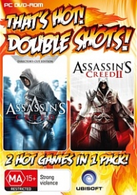 Assassin's Creed: Director's Cut Edition / Assassin's Creed II - That's Hot! Double Shots! Box Art