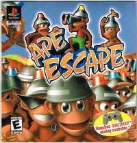 Ape Escape Demo Disc Box Art