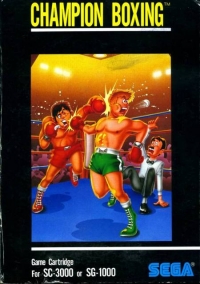 Champion Boxing Box Art