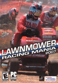 Lawnmower Racing Mania 2007 Box Art